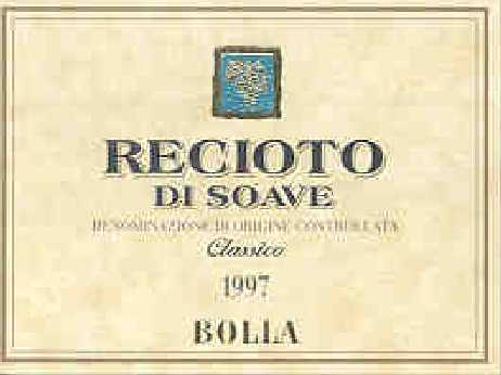 Recioto di Soave Classico DOC 1997 - Bolla